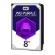 هارد اینترنال وسترن دیجیتال بنفش 8 ترابایت Purple WD80PURZ