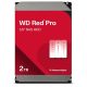 هارد اینترنال وسترن دیجیتال قرمز پرو 2 ترابایت مدل Red PRO WD2002FFSX